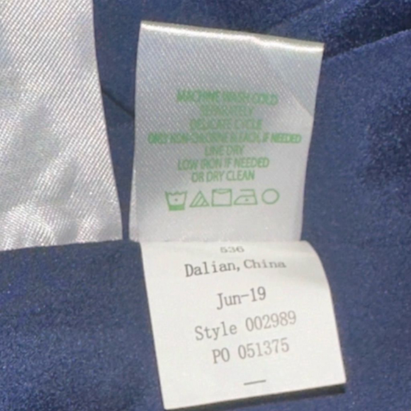 Lilly Pulitzer Womens Kathie True Navy Metallic Tanzanian Clip Shift Dress Sz 8 - Picture 7 of 8